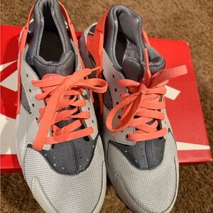 Nike Kids Sneakers - Gray and Pink